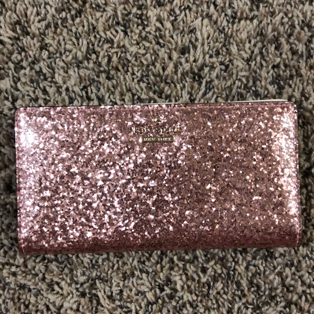 Kate Spade Rose Gold Shimmer Wallet